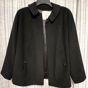Vintage Fashioned by Fishelle 100% Cashmere Jacket Coat